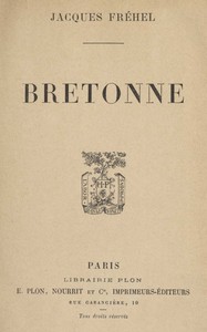 Cover of Bretonne