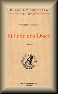 Cover of El lindo don Diego : $b Comedia