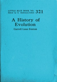 Cover of A history of evolution