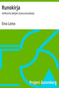 Cover of Runokirja : $b Valikoima tekijän laulurunoudesta