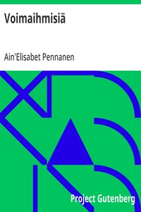 Cover of Voimaihmisiä