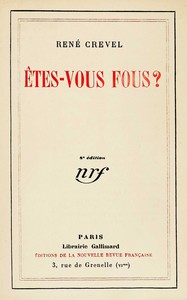 Cover of Êtes-vous fous?
