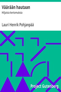 Cover of Väärään hautaan : $b Hiljaisia kertomuksia
