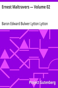 Cover of Ernest Maltravers — Volume 02