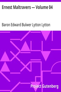 Cover of Ernest Maltravers — Volume 04