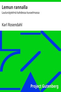 Cover of Lemun rannalla : $b Laulunäytelmä kahdessa kuvaelmassa