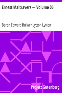 Cover of Ernest Maltravers — Volume 06