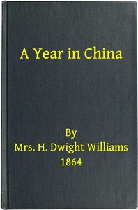 Cover of A year in China : $b and a narrative of capture and imprisonment, when homeward bound, on board the rebel pirate Florida