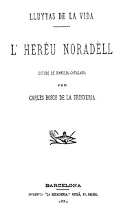 Cover of L'heréu Noradell : $b Estudi de família catalana