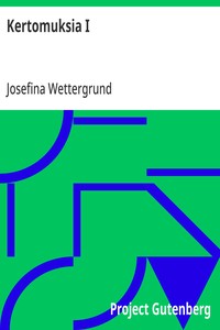 Cover of Kertomuksia I