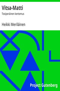 Cover of Vitsa-Matti : $b Tosiperäinen kertomus