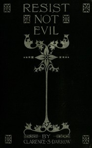 Cover of Resist not evil