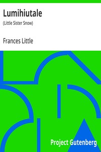 Cover of Lumihiutale : $b (Little Sister Snow)
