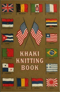 Cover of Khaki knitting book