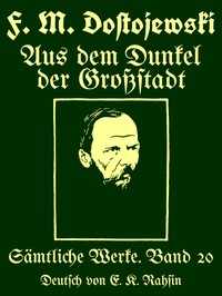Cover of Sämtliche Werke 20 : $b Aus dem Dunkel der Großstadt : Acht Novellen