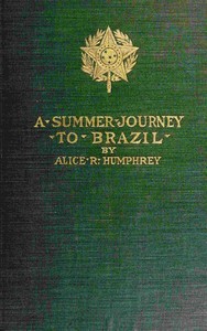 Cover of A summer journey to Brazil