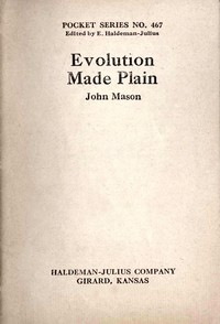 Cover of Evolution made plain