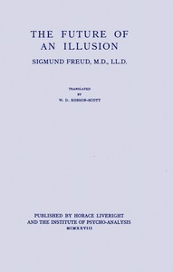 Cover of The future of an illusion