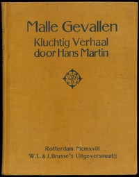 Cover of Malle Gevallen : $b Een kluchtig verhaal