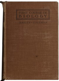 Cover of First course in biology