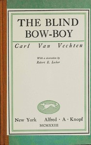 Cover of The blind bow-boy