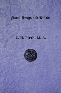 Cover of Naval songs and ballads