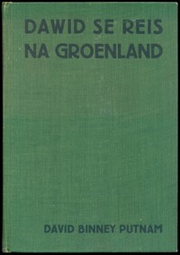 Cover of Dawid se reis na Groenland