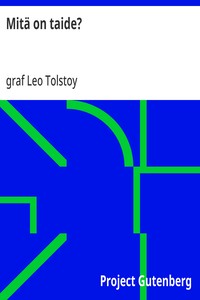 Cover of Mitä on taide?