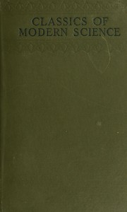 Cover of Classics of modern science : $b (Copernicus to Pasteur)