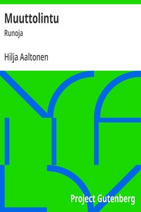 Cover of Muuttolintu : $b Runoja