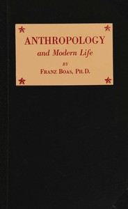 Cover of Anthropology and modern life