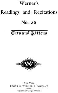 Cover of Cats and kittens