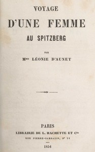 Cover of Voyage d'une femme au Spitzberg