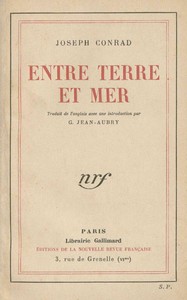 Cover of Entre terre et mer
