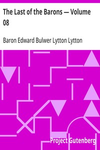 Cover of The Last of the Barons — Volume 08