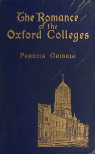 Cover of The romance of the Oxford colleges