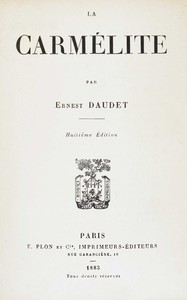 Cover of La Carmélite