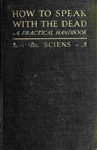 Cover of How to speak with the dead