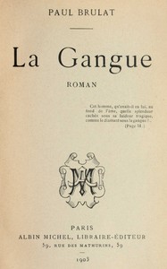 Cover of La gangue : $b roman