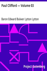 Cover of Paul Clifford — Volume 03