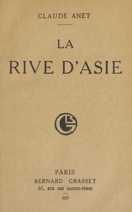 Cover of La rive d'Asie
