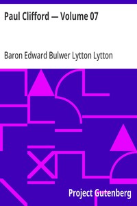 Cover of Paul Clifford — Volume 07