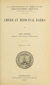 Cover of American medicinal barks