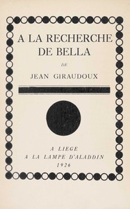 Cover of A la recherche de Bella