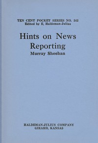 Cover of Hints on news reporting