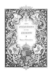 Cover of The pneumatics of Hero of Alexandria