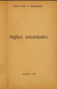 Cover of Aigües encantades