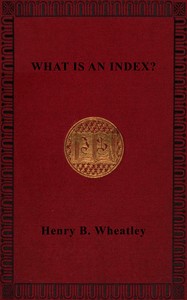 Cover of What is an index? : $b A few notes on indexes and indexers