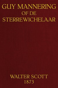 Cover of Guy Mannering of de Sterrewichelaar