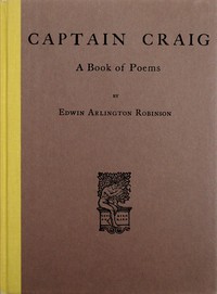 Cover of Captain Craig : $b A book of poems